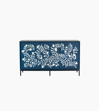 Luna Cabinet - Blue Mother of Pearl Inlay