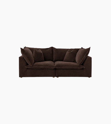 Marshmallow 2-Piece Straight Sofa