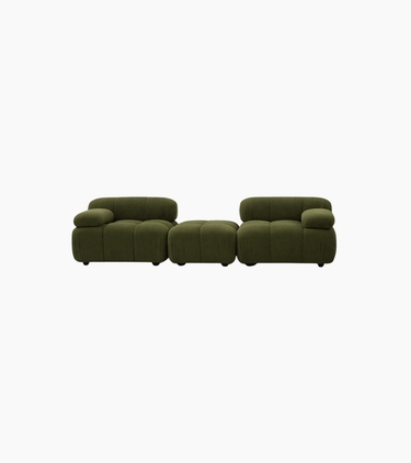 Kai 3-Piece Straight Sofa 1