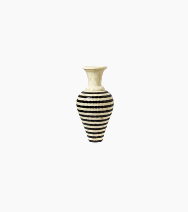 Riva Vase - Black Bone Inlay