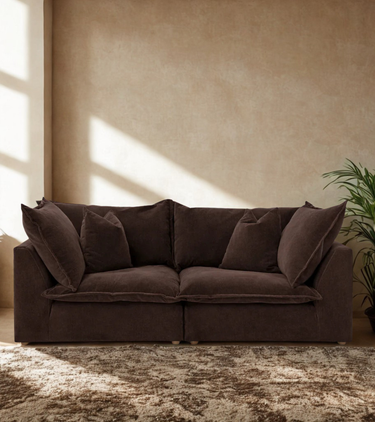 Marshmallow 2-Piece Straight Sofa