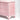 Mother of pearl inlay chest of drawers featuring intricate floral pattern in pink and white, handcrafted furniture piece