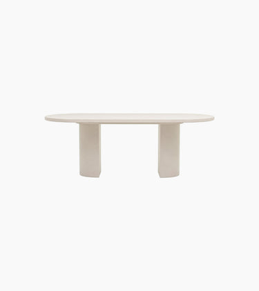 Sienna Microcement Dining Table - Outdoor